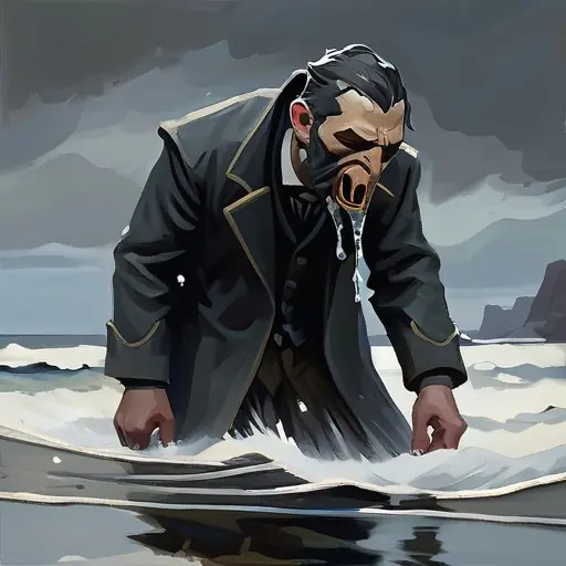 Drowned-Hand · ladder v2, PRODUCTION-style per-band seeds — what a player actually sees across a fight