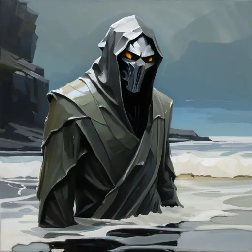 Tide-Wraith · ladder v2 on a non-humanoid, per-band seeds (candidate-A hint, PROVISIONAL pending the hint ruling)