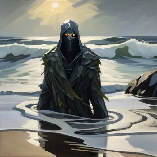 Tide-Wraith · ladder v2 on a non-humanoid, per-band seeds (candidate-A hint, PROVISIONAL pending the hint ruling)