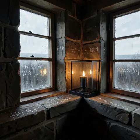 INTERIOR · The Breakwater Lamp-Room · D full-range