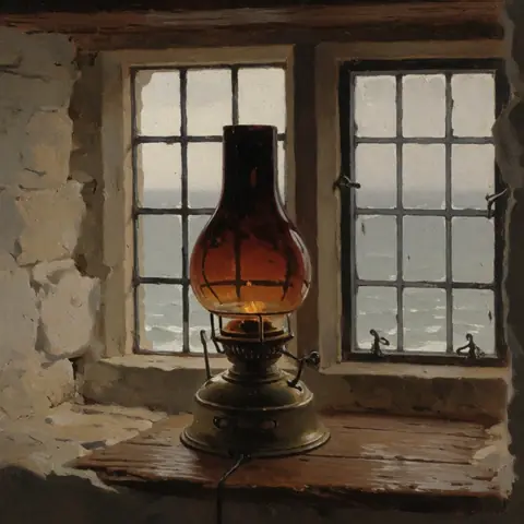 INTERIOR · The Breakwater Lamp-Room · E storybook-clear