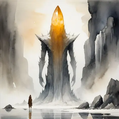 Foe B · Salt-Father · ink-wash