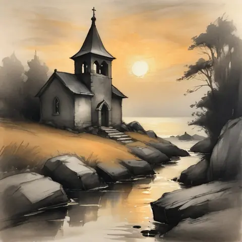 Scene B · charcoal