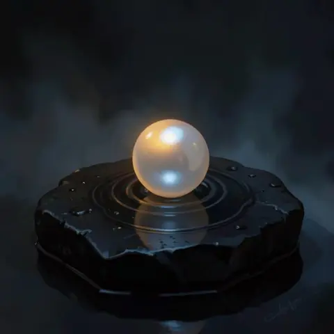 ITEM · The Keeper's Pearl (legendary) · flux2-klein-4b-bf16