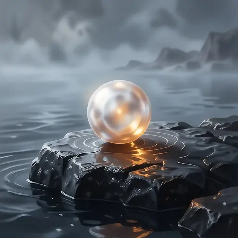 ITEM · The Keeper's Pearl (legendary) · hidream-o1-dev-fp8