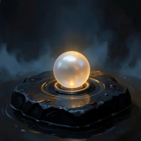ITEM · The Keeper's Pearl (legendary) · flux2-klein-4b-bf16