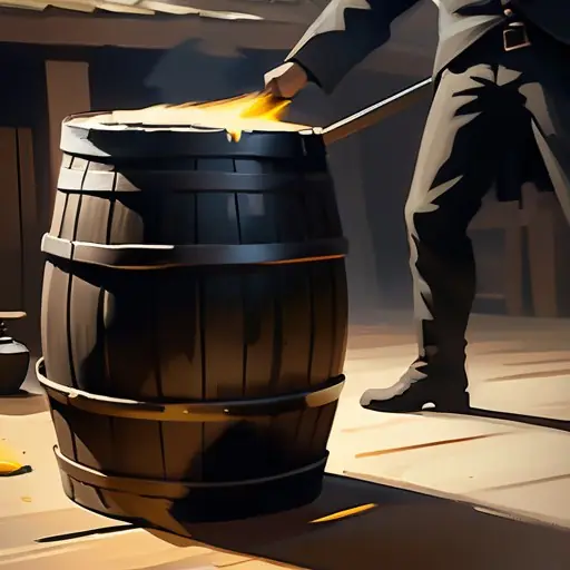 stakes: the cask · + hurried B