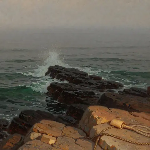 COASTAL · Cleave Headland — The Point · krea2-turbo-fp8