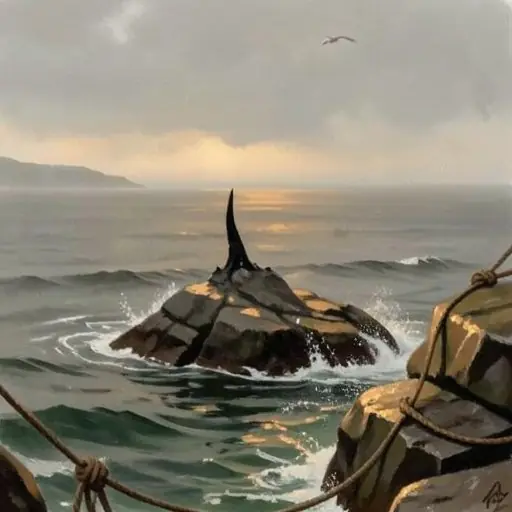 COASTAL · Cleave Headland — The Point · flux2-klein-4b-bf16