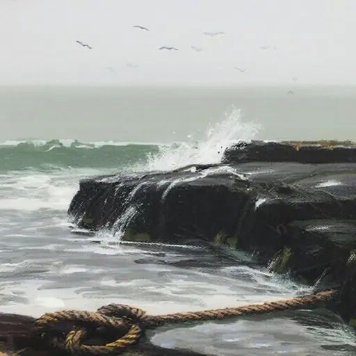 COASTAL · Cleave Headland — The Point · kandinsky5-lite-bf16