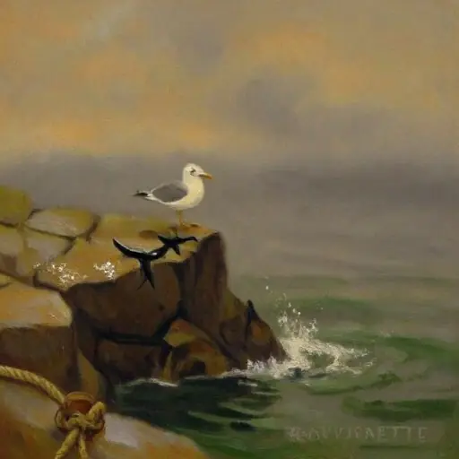 COASTAL · Cleave Headland — The Point · mage-flow-turbo-int8
