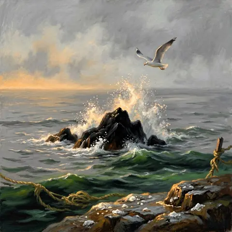 COASTAL · Cleave Headland — The Point · ernie-image-turbo-bf16