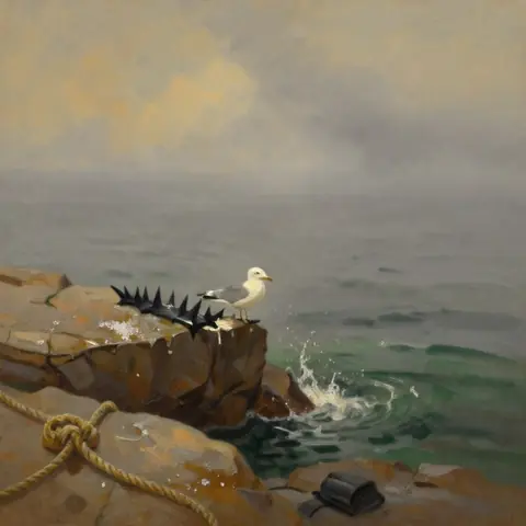 COASTAL · Cleave Headland — The Point · mage-flow-turbo-int8