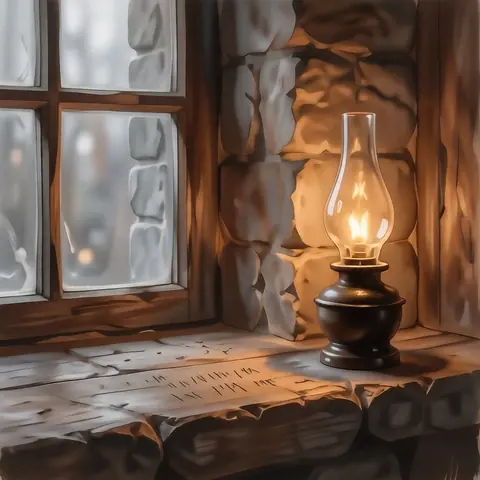 INTERIOR · The Breakwater Lamp-Room · hidream-o1-dev-fp8