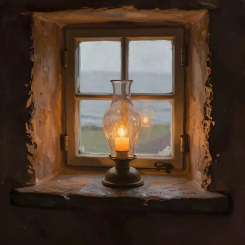 INTERIOR · The Breakwater Lamp-Room · z-image-turbo-bf16