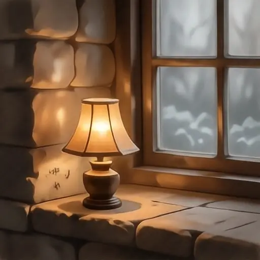 INTERIOR · The Breakwater Lamp-Room · hidream-o1-dev-fp8
