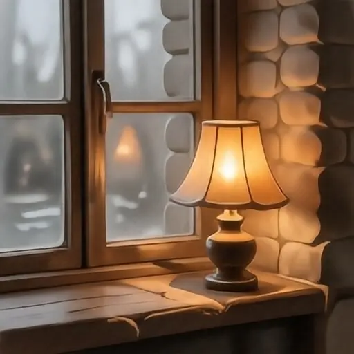 INTERIOR · The Breakwater Lamp-Room · hidream-o1-dev-fp8