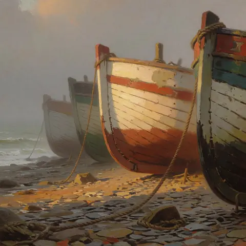 COASTAL · Lanthorn Rock — The Wreck Strand · krea2-turbo-fp8