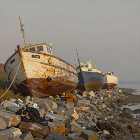 COASTAL · Lanthorn Rock — The Wreck Strand · z-image-turbo-bf16