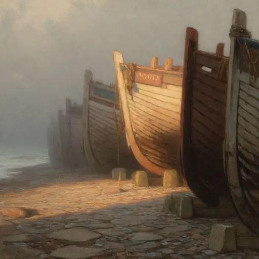 COASTAL · Lanthorn Rock — The Wreck Strand · krea2-turbo-fp8