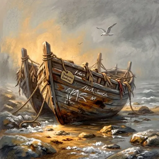 COASTAL · Lanthorn Rock — The Wreck Strand · ernie-image-turbo-bf16