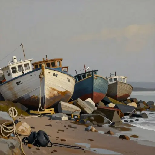 COASTAL · Lanthorn Rock — The Wreck Strand · z-image-turbo-bf16