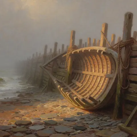 COASTAL · Lanthorn Rock — The Wreck Strand · krea2-turbo-fp8