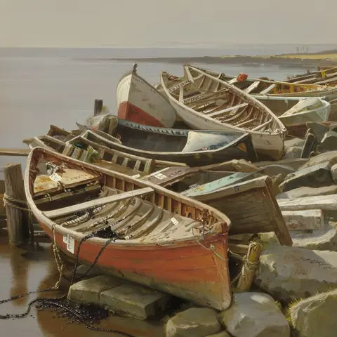 COASTAL · Lanthorn Rock — The Wreck Strand · z-image-base-bf16