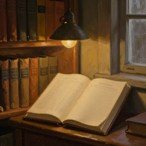 INTERIOR · The Salt-Company Ledger-Room · z-image-turbo-bf16