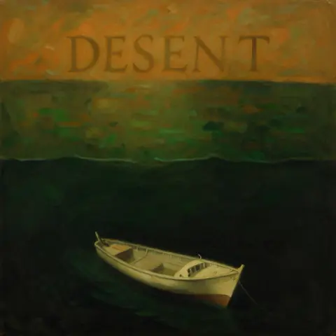 NO TERRAIN · The Maiden's Reach — the descent pane (the edge case) · mage-flow-turbo-int8