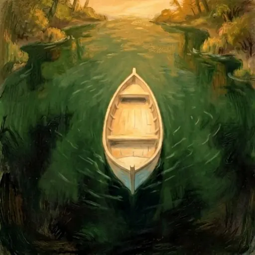 NO TERRAIN · The Maiden's Reach — the descent pane (the edge case) · ernie-image-turbo-bf16