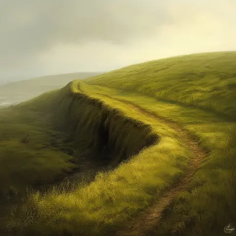 INLAND · The Fold — The Failing Dyke · 16 steps