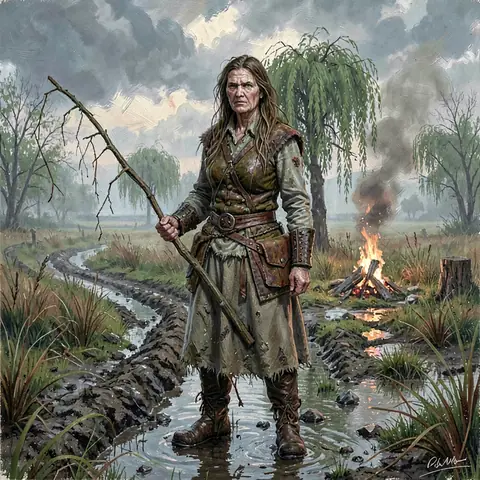 Old Halsa Reed — the talk beat, the Fold (inland) · 20 steps