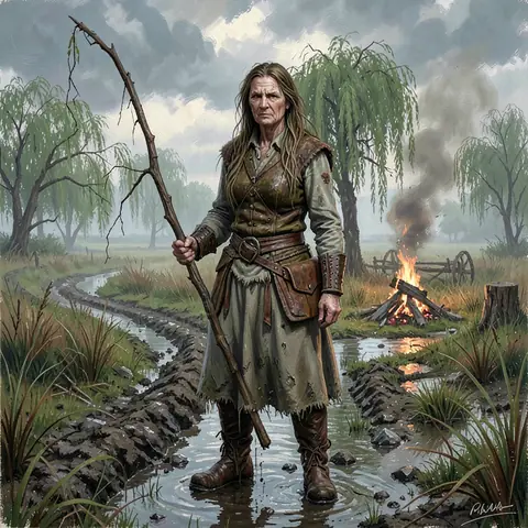 Old Halsa Reed — the talk beat, the Fold (inland) · 8 steps