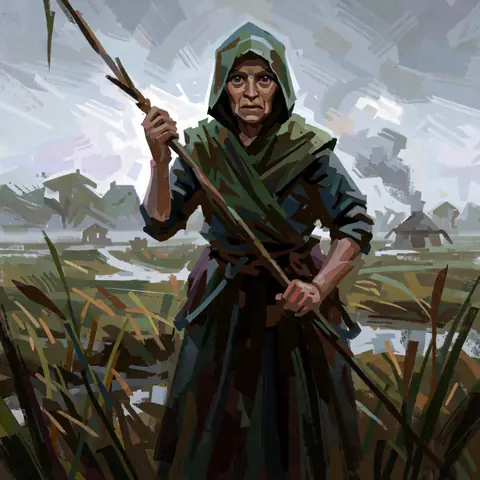 Old Halsa Reed — the talk beat, the Fold (inland) · 32 steps