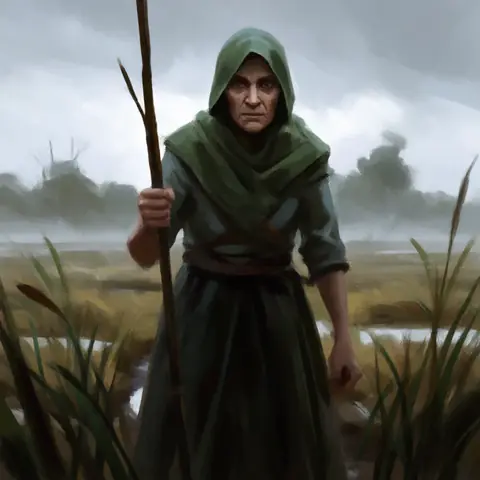 Old Halsa Reed — the talk beat, the Fold (inland) · 4 steps
