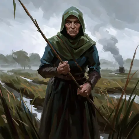 Old Halsa Reed — the talk beat, the Fold (inland) · 8 steps