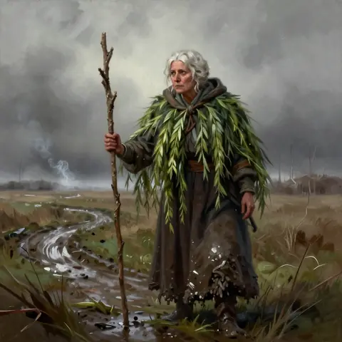 Old Halsa Reed — the talk beat, the Fold (inland) · 8 steps