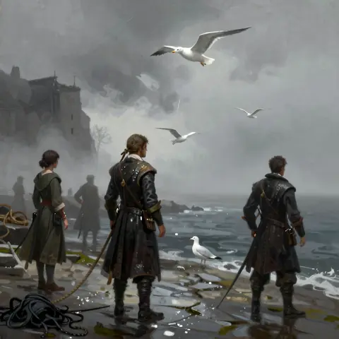 Sorrowmoor Cove — the region floor, open air · 16 steps