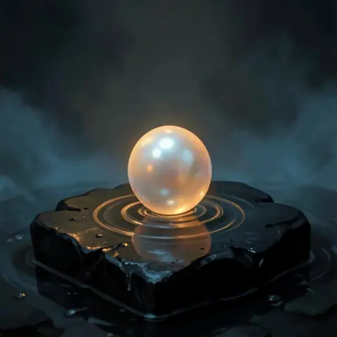 ITEM · The Keeper's Pearl (legendary) · flux2-klein-4b-bf16