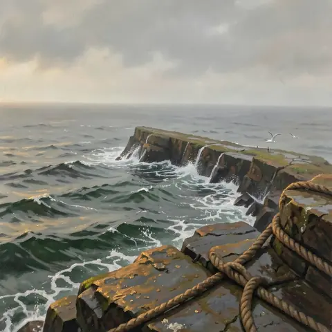 COASTAL · Cleave Headland — The Point · flux2-klein-4b-bf16