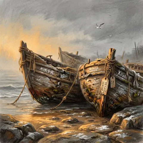 COASTAL · Lanthorn Rock — The Wreck Strand · ernie-image-turbo-bf16