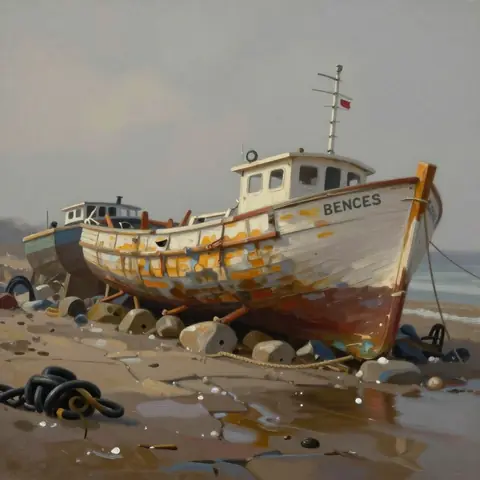 COASTAL · Lanthorn Rock — The Wreck Strand · z-image-turbo-bf16