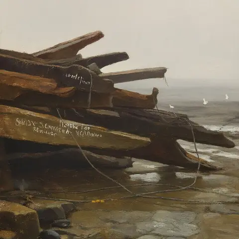 COASTAL · Lanthorn Rock — The Wreck Strand · kandinsky5-lite-bf16