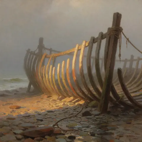 COASTAL · Lanthorn Rock — The Wreck Strand · krea2-turbo-fp8