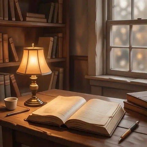 INTERIOR · The Salt-Company Ledger-Room · hidream-o1-dev-fp8