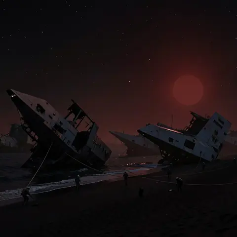 The Aphelion Drift · scene · flux2-klein-4b-bf16