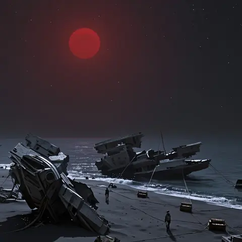 The Aphelion Drift · scene · z-image-base-bf16