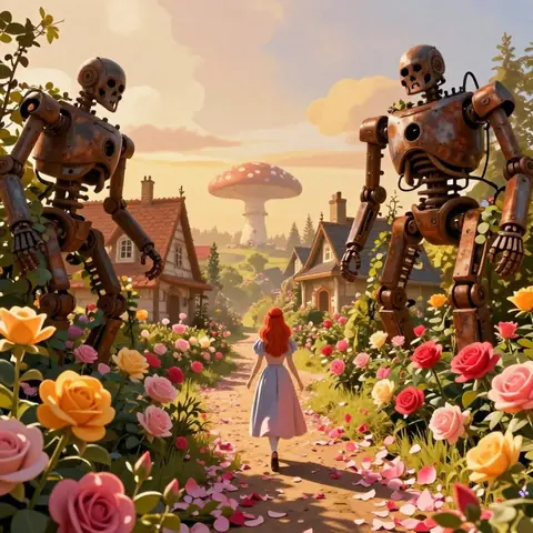The Bloomvale · scene · z-image-turbo-bf16