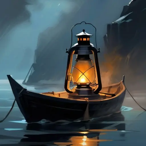object: The Maiden's Own Lamp · before